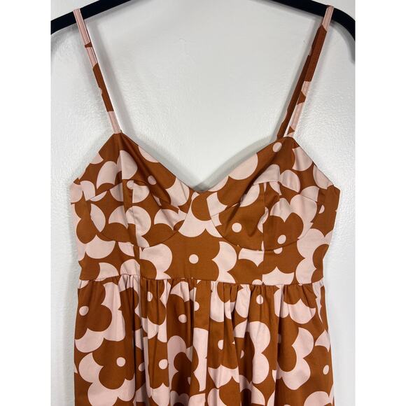 Hutch Petra Retro Flower Mod Jumper Romper Summer Spring Boho Anthropologie - Picture 3 of 13